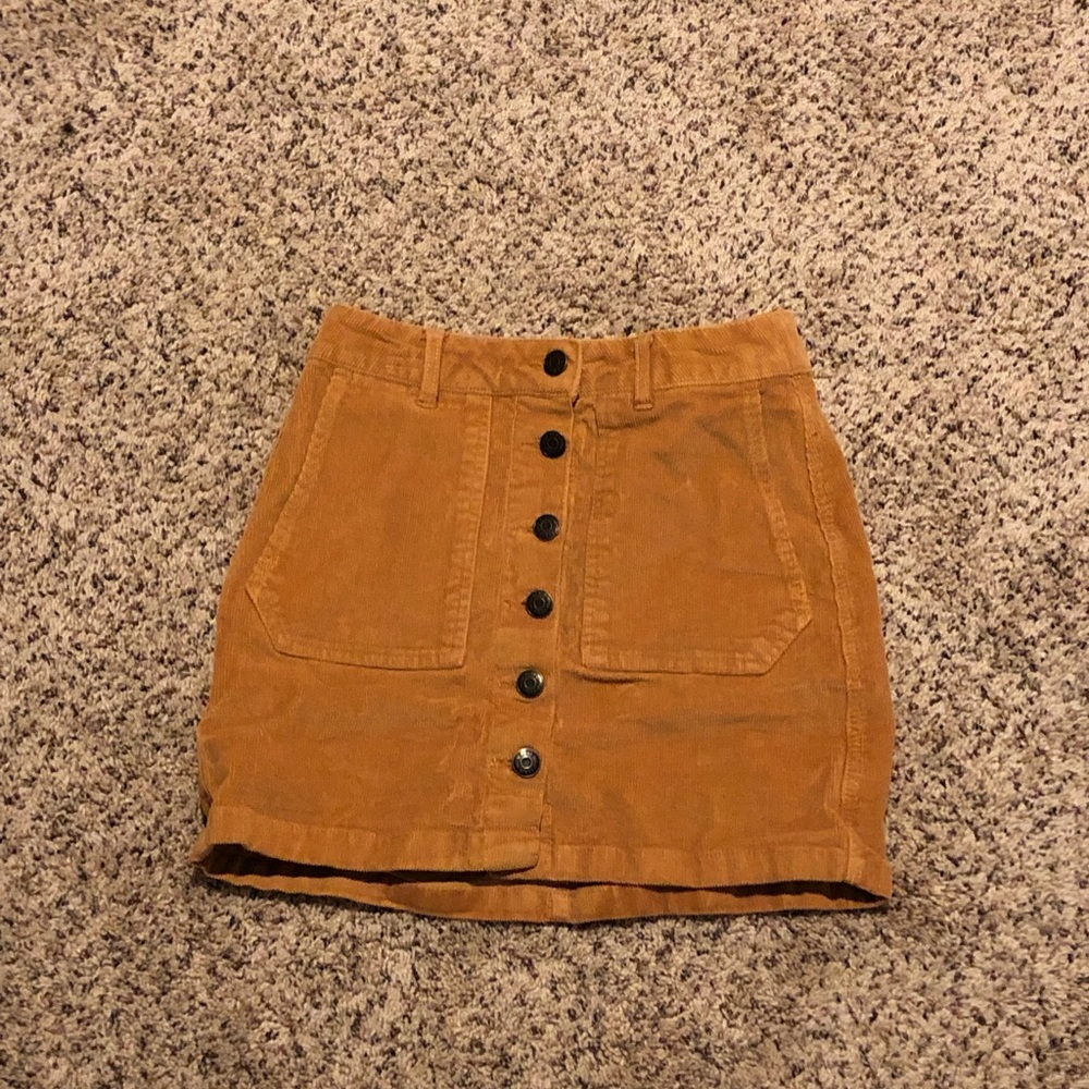 Wild Fabel Orange Skirt